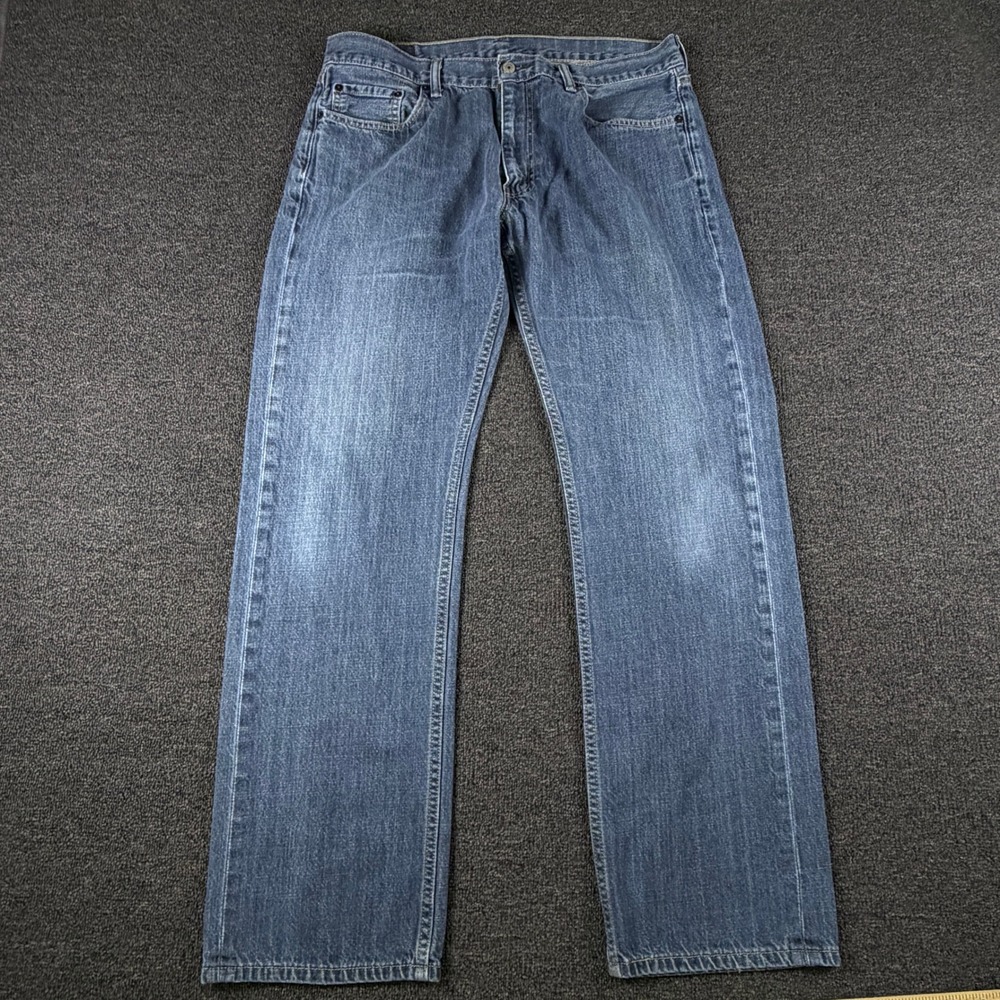 Levi's Jeans Mens W36 559 Relaxed Straight Blue Medium Wash EUC